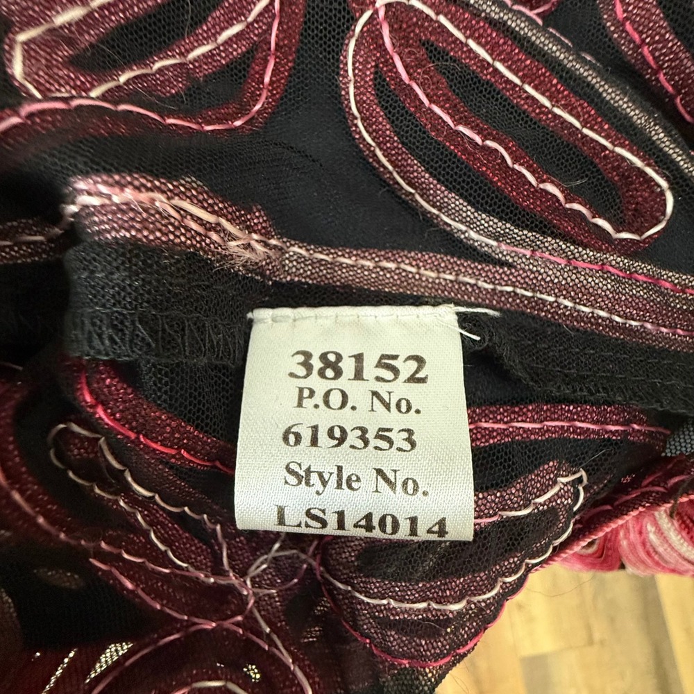 Mary Kay National Sales Director Jacket Embroidered Sheer Mesh Jacket Size Med - Picture 6 of 11